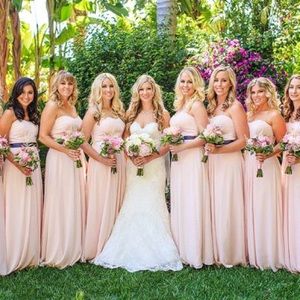 Bridesmaid Dress petal pink saffron